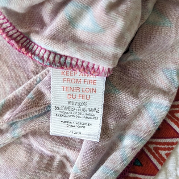 HATLEY Aztec Boho Geometric Casual Summer Dress - Picture 13 of 13